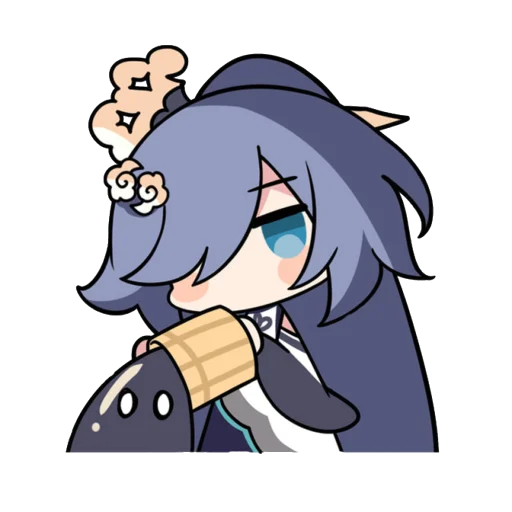 🎣 Стикер «Honkai Impact 3rd Chibi» для Telegram