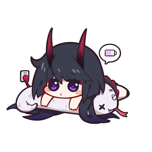 🔋 Стикер «Honkai Impact 3rd Chibi» для Telegram