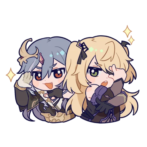😎 Стикер «Honkai Impact 3rd Chibi» для Telegram