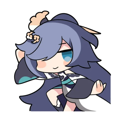 🥋 Стикер «Honkai Impact 3rd Chibi» для Telegram