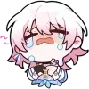 Стикер 55 ❤️ Honkai Star Rail Chibi