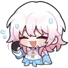 Стикер 56 ❤️ Honkai Star Rail Chibi