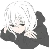 🥱 Эмодзи «Эльфийка в худи» для Telegram