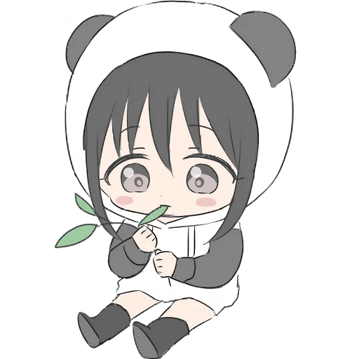 🥹 Стикер «Худи панда» для Telegram