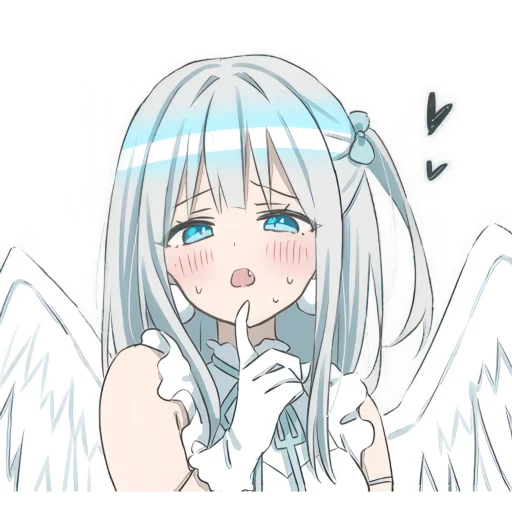 😪 Стикер «Серебряные сестренки» для Telegram