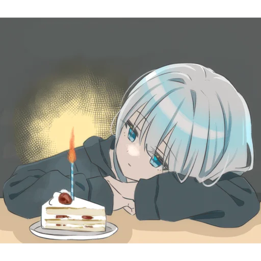 🎂 Стикер «Серебряные сестренки» для Telegram