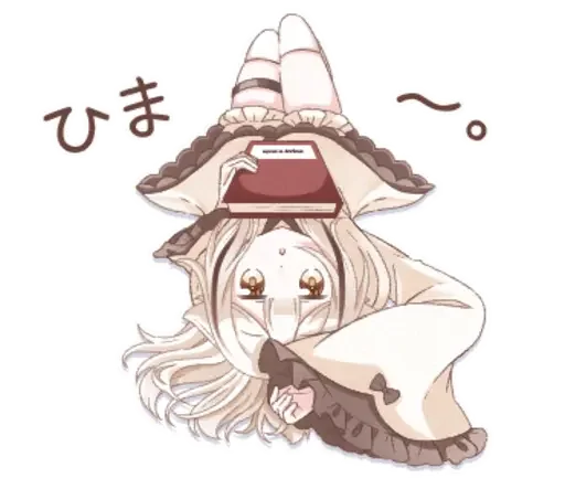 🤎 Стикер «hoodie nya» для Telegram