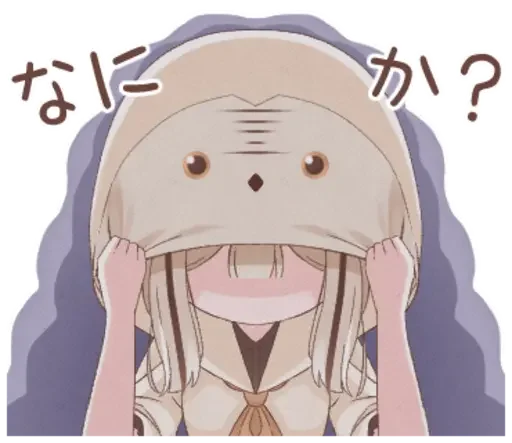 😨 Стикер «hoodie nya» для Telegram