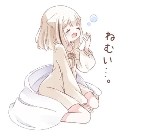 🥱 Стикер «hoodie nya» для Telegram