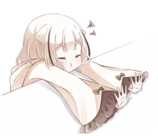 😗 Стикер «hoodie nya» для Telegram