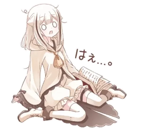 🫨 Стикер «hoodie nya» для Telegram