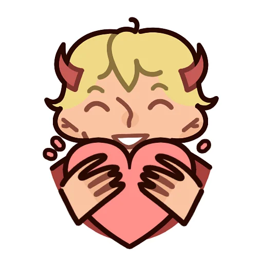 ❤️ Стикер «Hooliguy» для Telegram