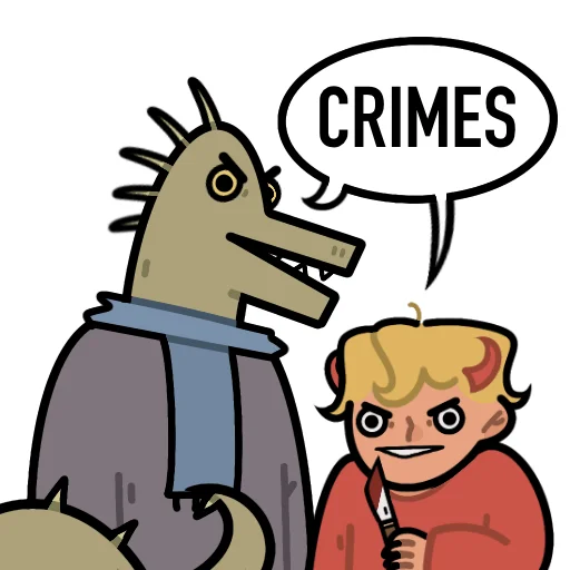 🗡 Стикер «Hooliguy» для Telegram
