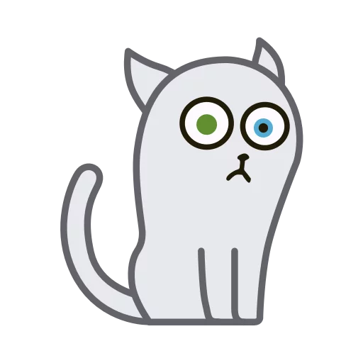 Стикерпак Hoover the Special Cat для Telegram
