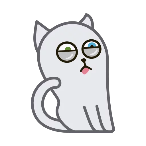 😝 Стикер «Hoover the Special Cat» для Telegram