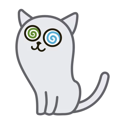 😘 Стикер «Hoover the Special Cat» для Telegram