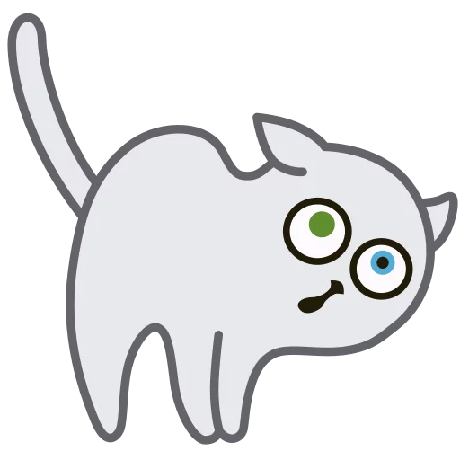 😯 Стикер «Hoover the Special Cat» для Telegram