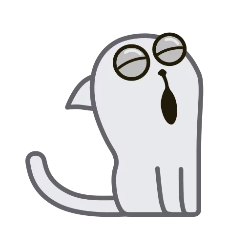 😴 Стикер «Hoover the Special Cat» для Telegram