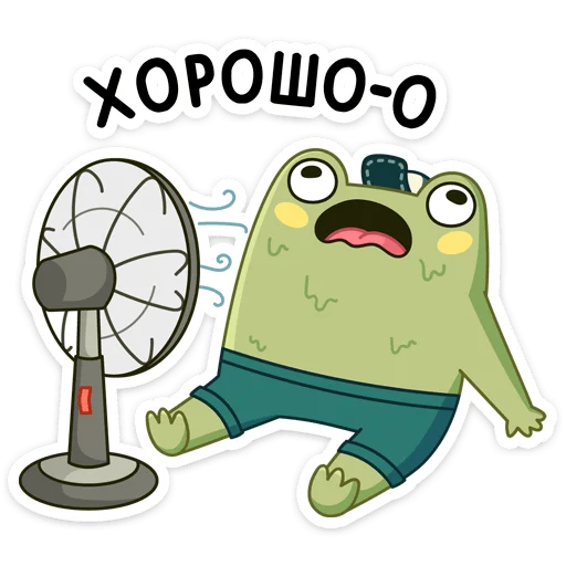 🥵 Стикер «Летний Хоппер» для Telegram