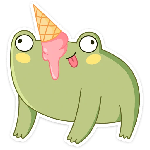 😜 Стикер «Летний Хоппер» для Telegram