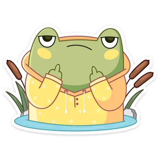 🖕 Стикер «Хоппер» для Telegram