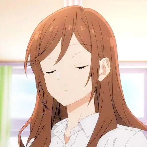 🎀 Стикер «⩇⩇՚ Hori kyoko» для Telegram