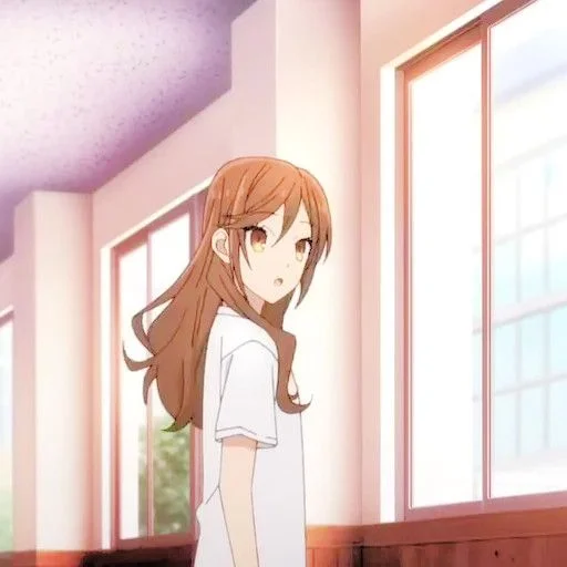 🎀 Стикер «⩇⩇՚ Hori kyoko» для Telegram