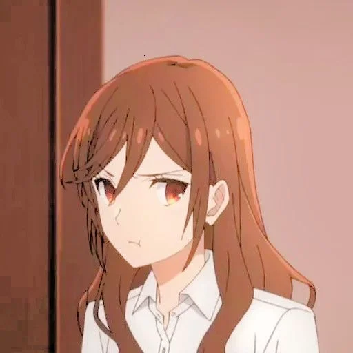 🎀 Стикер «⩇⩇՚ Hori kyoko» для Telegram