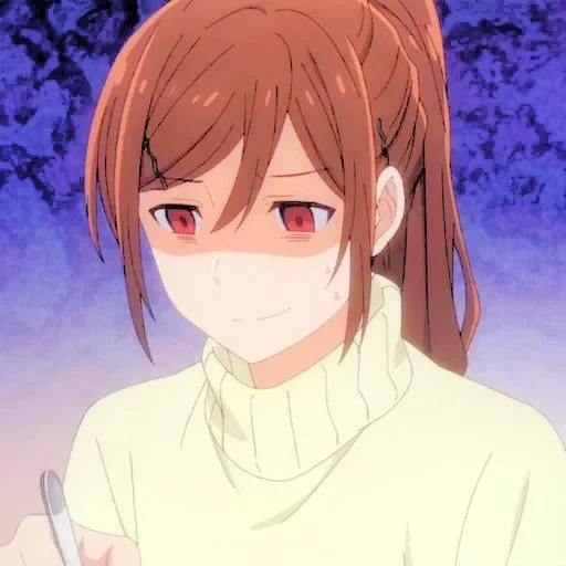 🎀 Стикер «⩇⩇՚ Hori kyoko» для Telegram