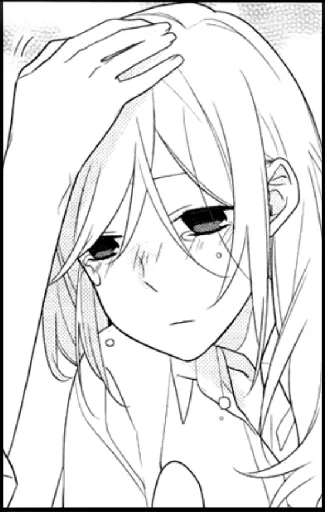 😔 Стикер «Horimiya» для Telegram