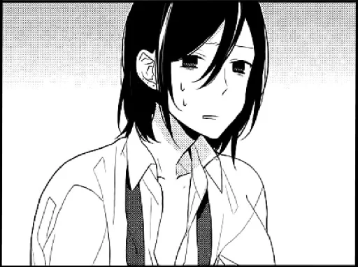 😕 Стикер «Horimiya» для Telegram