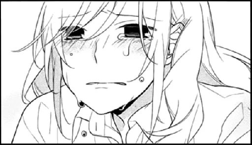 😭 Стикер «Horimiya» для Telegram
