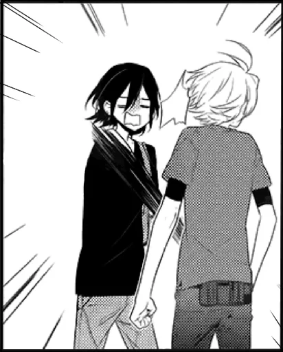 😠 Стикер «Horimiya» для Telegram