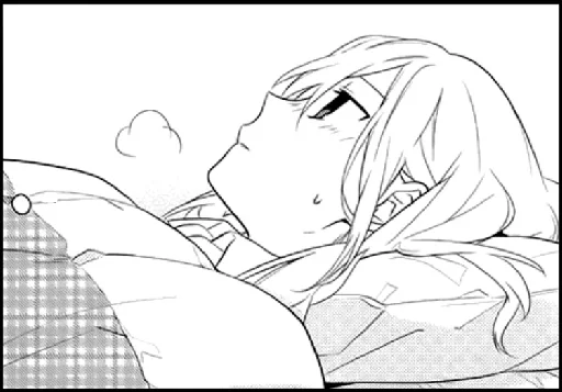 🤒 Стикер «Horimiya» для Telegram