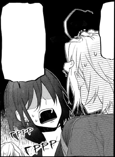 😠 Стикер «Horimiya» для Telegram