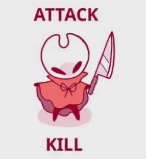 🌟 Стикер «Hollow Knight» для Telegram