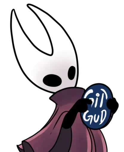 😶 Стикер «Hollow Knight» для Telegram