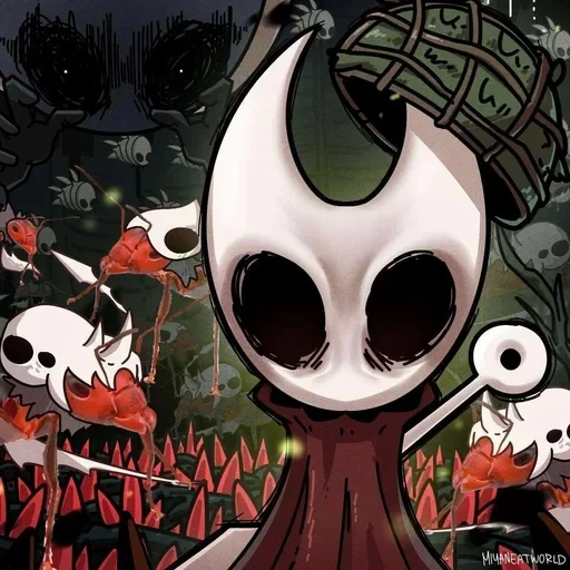 🪖 Стикер «Hollow Knight» для Telegram