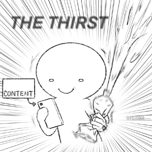 💧 Стикер «Horny Girl» для Telegram