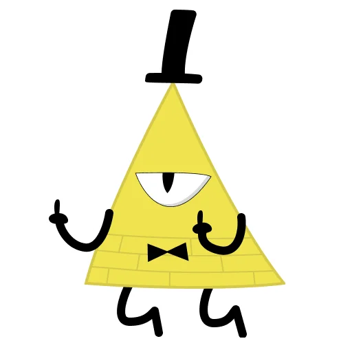 Стикерпак «Bill Cipher» для Telegram — обложка