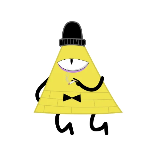 🚬 Стикер «Bill Cipher» для Telegram