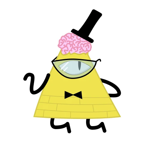 🧠 Стикер «Bill Cipher» для Telegram