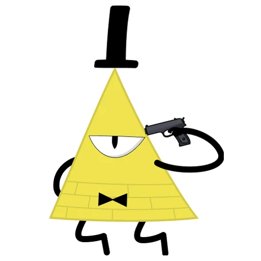 🔫 Стикер «Bill Cipher» для Telegram