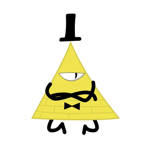 😒 Стикер «Bill Cipher» для Telegram