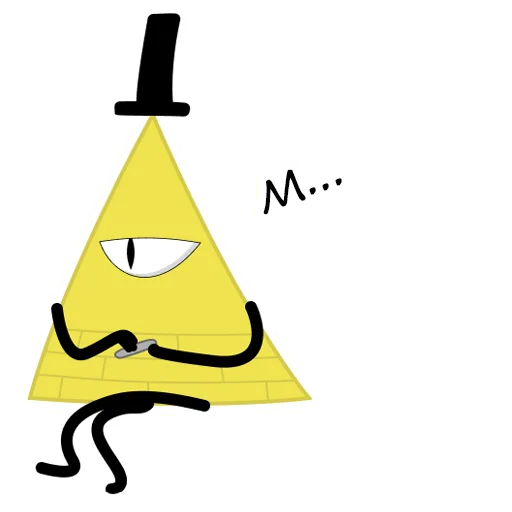 😐 Стикер «Bill Cipher» для Telegram