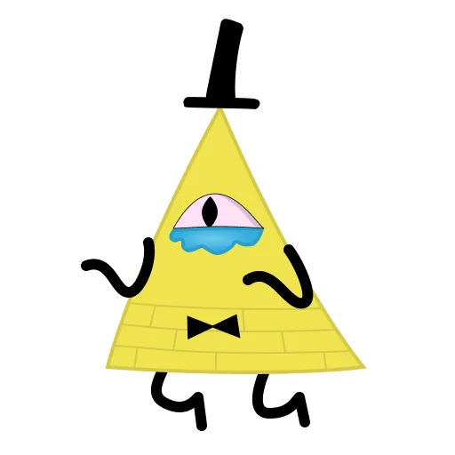 💦 Стикер «Bill Cipher» для Telegram