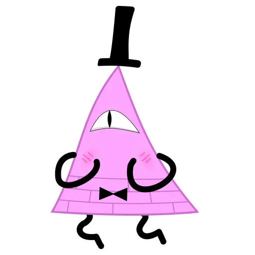 ☺️ Стикер «Bill Cipher» для Telegram