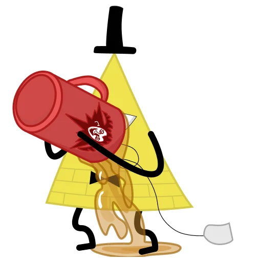 ☕️ Стикер «Bill Cipher» для Telegram