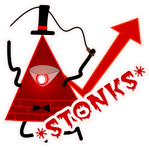 💰 Стикер «Bill Cipher» для Telegram