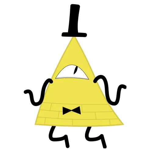 🤷‍♂️ Стикер «Bill Cipher» для Telegram